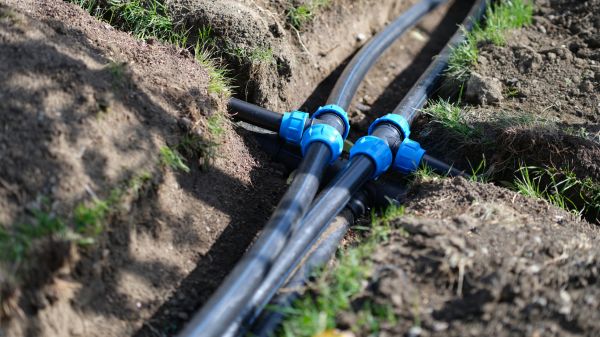 Underground Water Line Installation in Lansdale