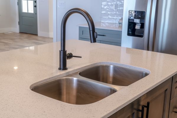 Double Basin Sink Installation in Lansdale